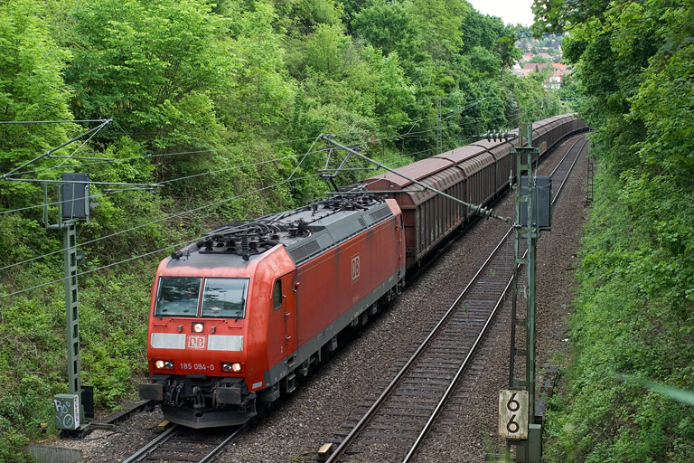 185 094 bei km 6,6 (Mai 2008)