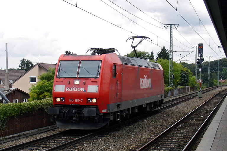 185 161 bei km 16,8 (September 2008)