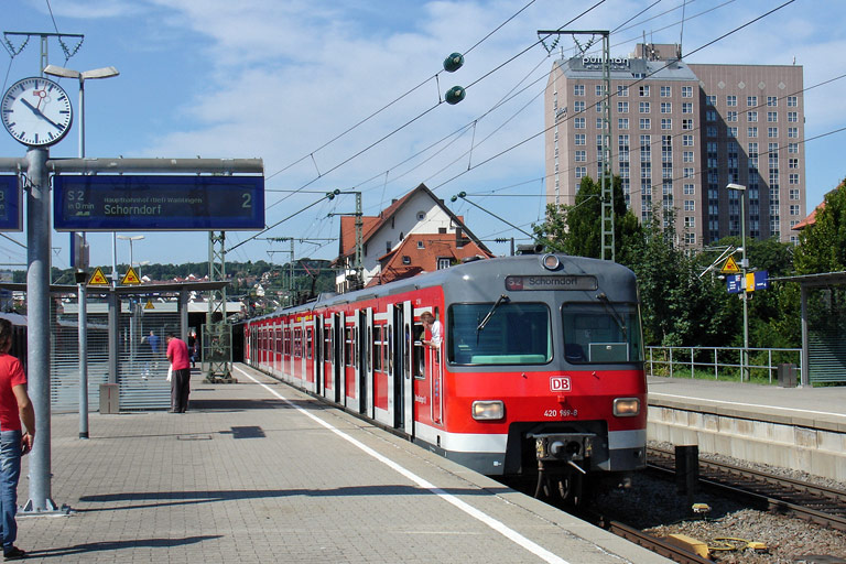 420 969 bei km 15,6 (Juli 2008)