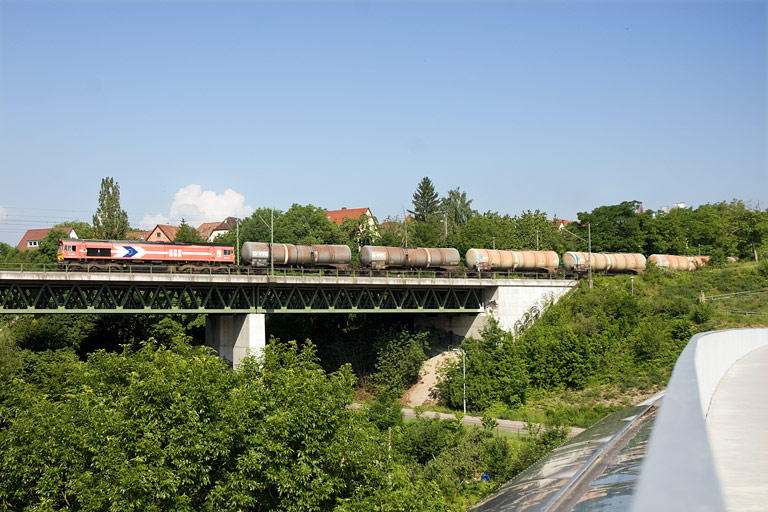 HGK DE 670 bei km 14,6 (Juni 2008)