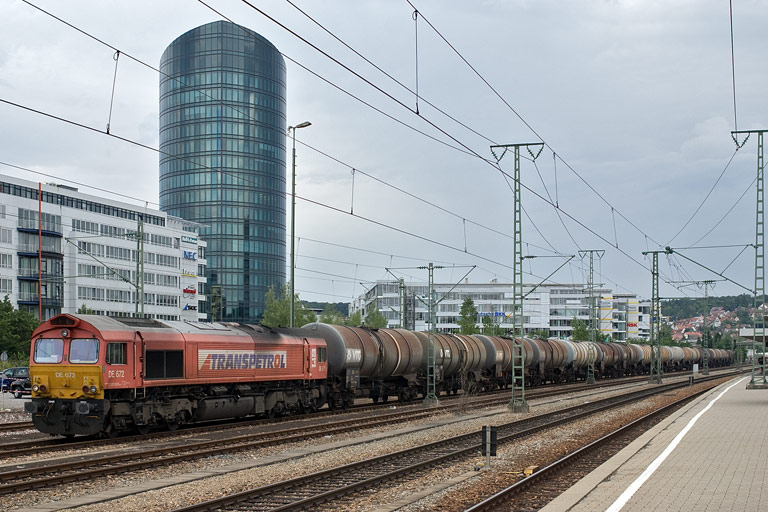 HGK DE 672 bei km 15,6 (August 2008)