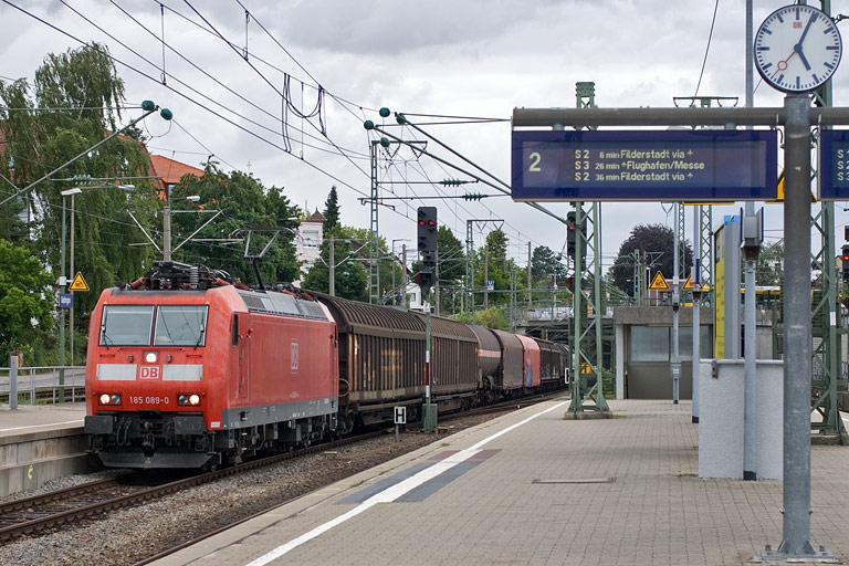 185 089 mit FE 44691 bei km 15,6 (Juli 2009)