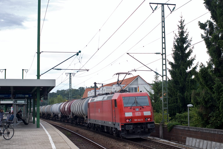 185 344 bei km 16,6 (August 2009)