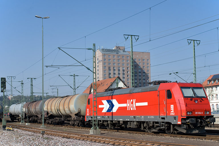185 604 bei km 15,6 (April 2009)