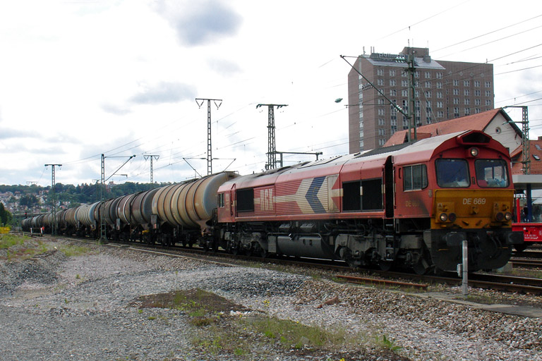 HGK DE 669 bei km 15,6 (Mai 2009)