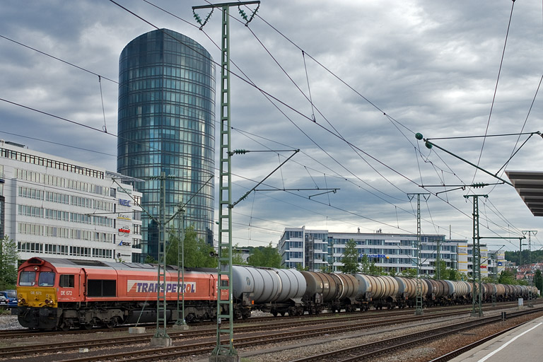 HGK DE 672 bei km 15,6 (Mai 2009)