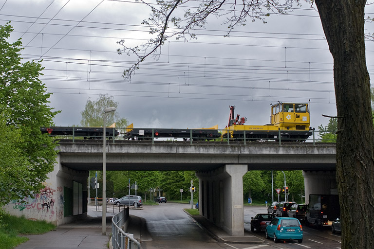 Schwerkleinwagen bei km 16,4 (April 2009)