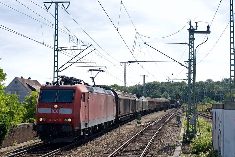 185 127 mit FE 44696 bei km 16,8 (September 2010)
