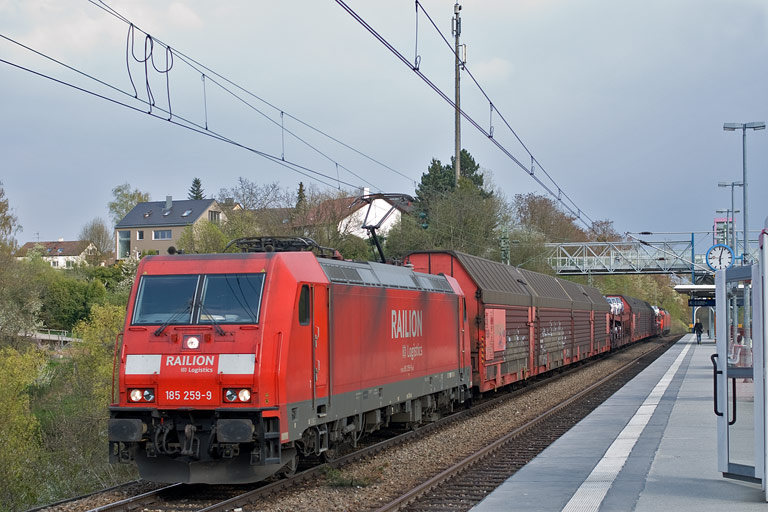 185 259 mit CSQ 60046 bei km 14,2 (April 2010)
