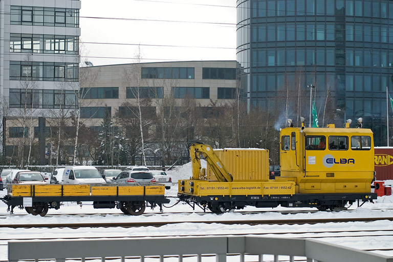 Schwerkleinwagen bei km 15,8 (Januar 2010)