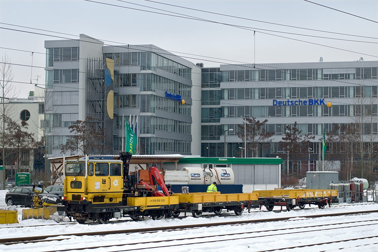 Schwerkleinwagen bei km 15,8 (Januar 2010)