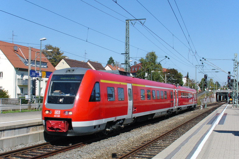 612 901 als Mess ST 91841 bei km 15,6 (September 2011)