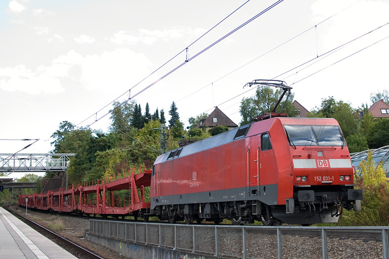 152 031 mit EK 56167 bei km 14,2 (September 2012)
