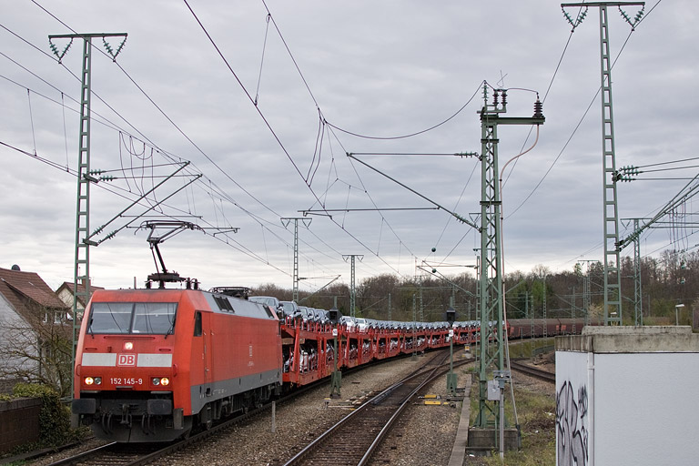 152 145 mit GA 60084 bei km 16,8 (April 2012)