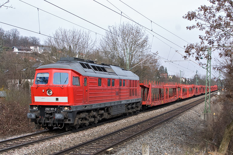 232 117 als EK 56189 bei km 12,8 (M&auml;rz 2012)