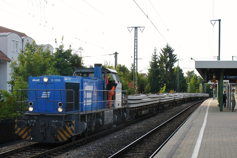 Regental Cargo D 05 (Baureihe G 1206) bei km 16,8 (August 2012)