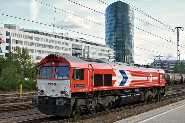 HGK DE 668 bei km 15,6 (Juli 2012)