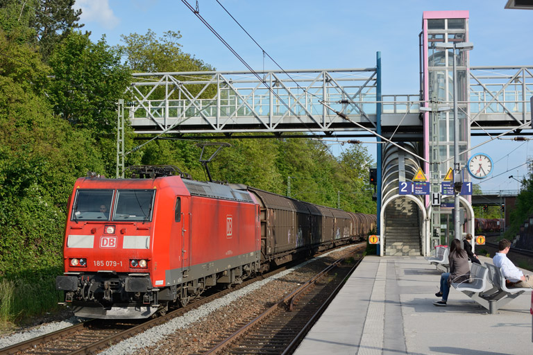 185 079 mit EK 56166 bei km 14,2 (Juni 2013)