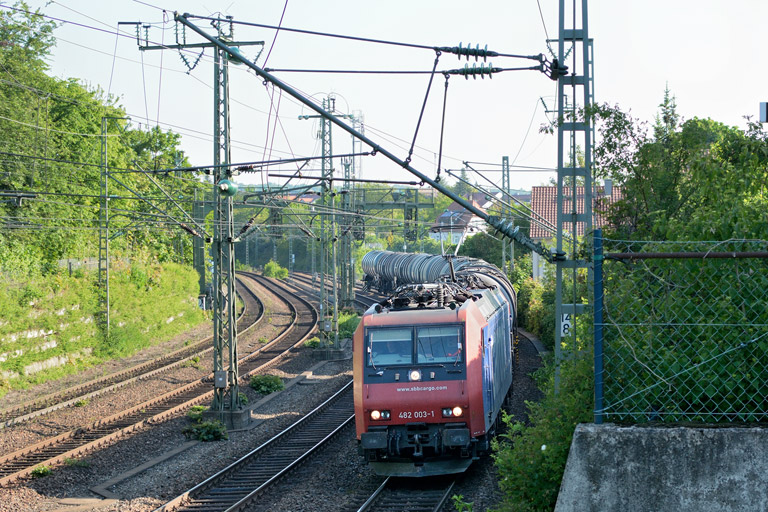 482 003 bei km 14,8 (Juni 2013)