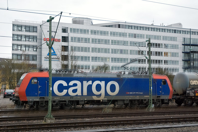 482 007 bei km 15,6 (April 2013)