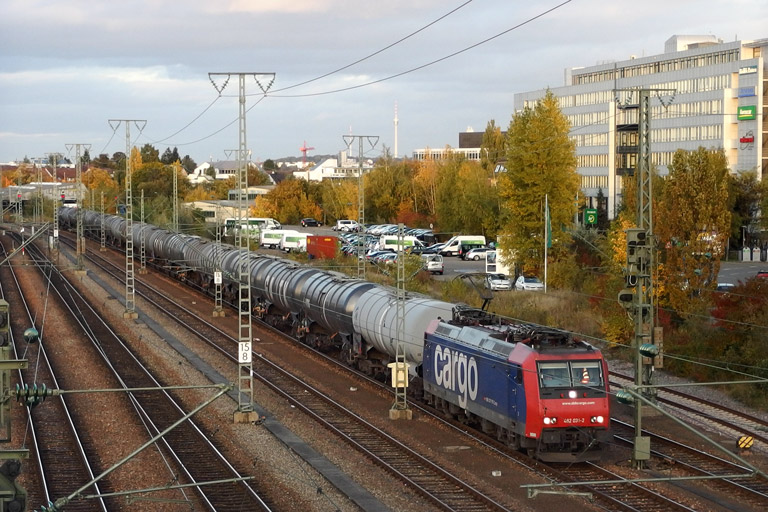 482 031 bei km 15,8 (Oktober 2013)