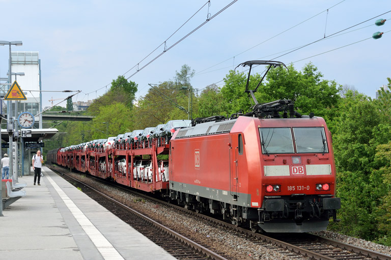 185 131 mit GA 52930 bei km 14,2 (April 2014)