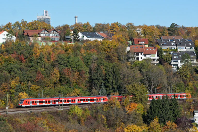 Baureihe 430 in Stuttgart-Dachswald (November 2014)