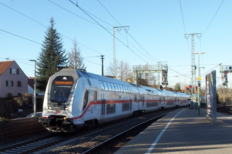 Erprobungszug Lpf-D 27926 bei km 16,6 (November 2016)