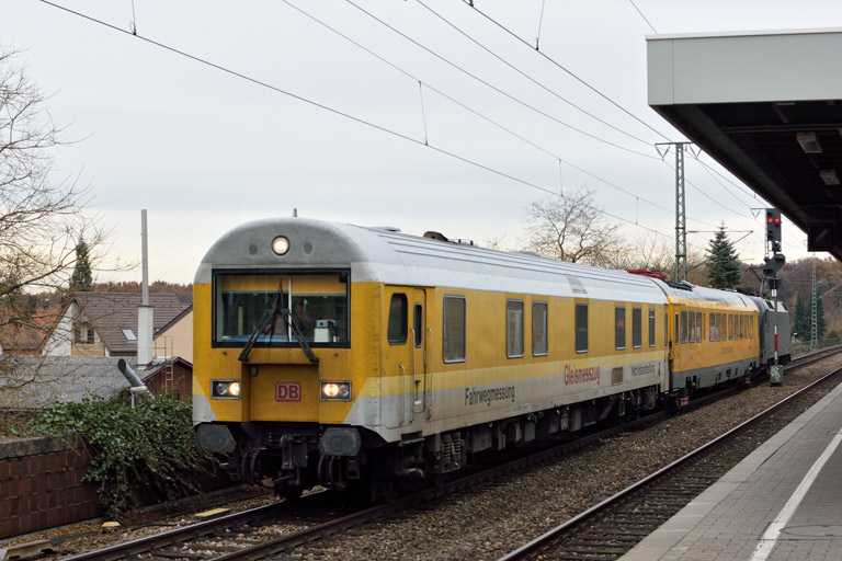 Me&szlig;zug Nbz 94330 bei km 16,8 (November 2016)