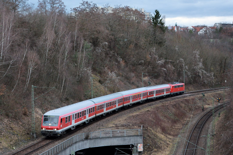 RB 19377 bei km 13,8 (Februar 2016)