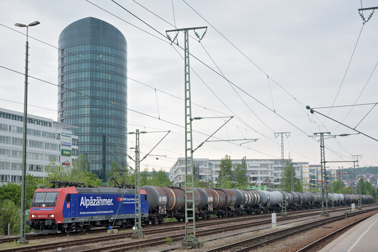 482 013 bei km 15,6 (Mai 2016)