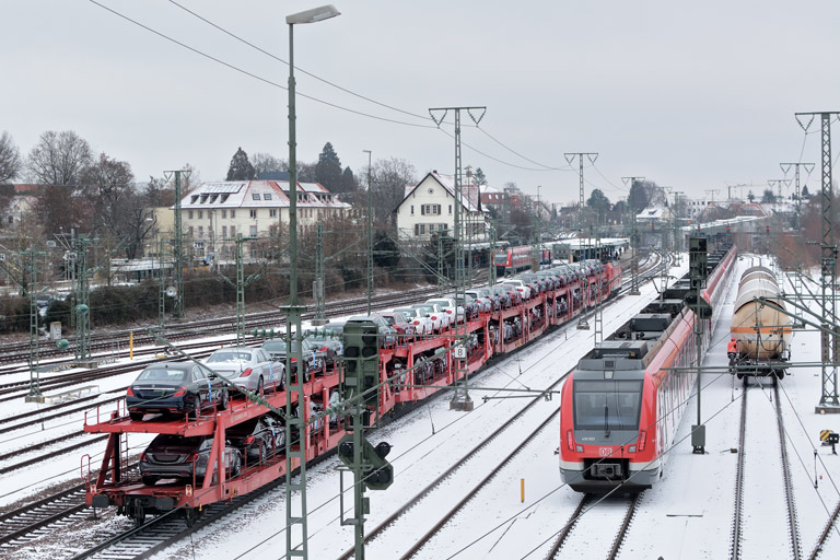 185 085 mit GA 55668 bei km 15,8 (Januar 2017)