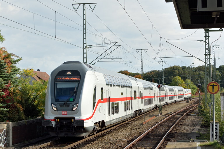 Intercity 2 bei km 16,8 (September 2017)