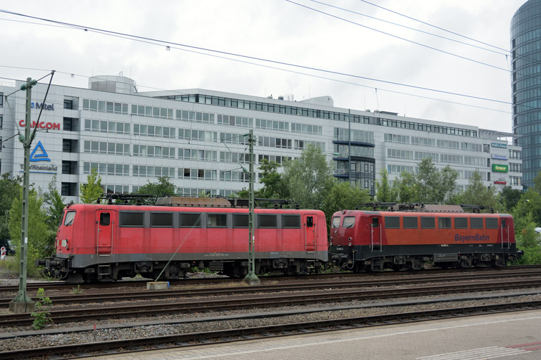 140 850 und 140 856 bei km 15,6 (Juni 2018)