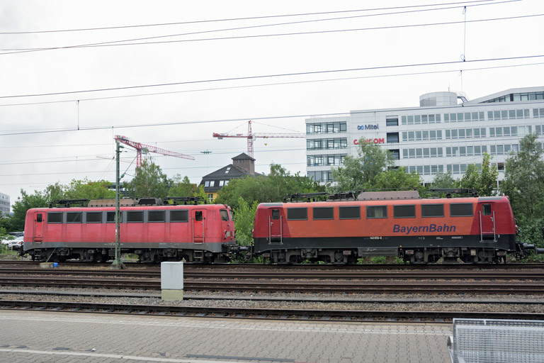 140 850 und 140 856 bei km 15,6 (Juni 2018)