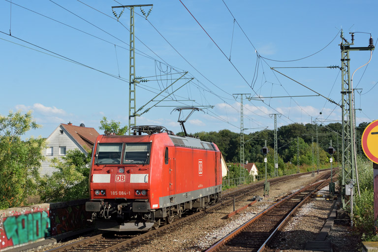 185 084 bei km 16,8 (Juli 2018)