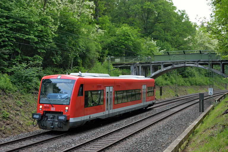 650 122 als Lt 26387 bei km 11,6 (Mai 2018)