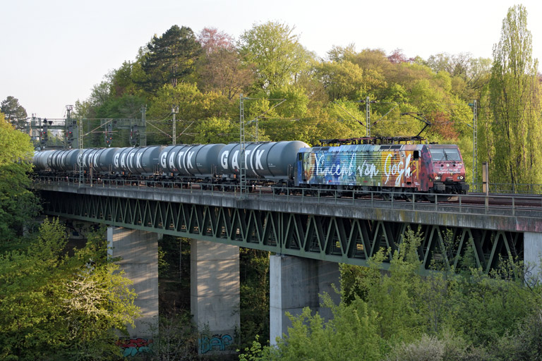 ES 64 F4-206 bei km 14,6 (April 2018)