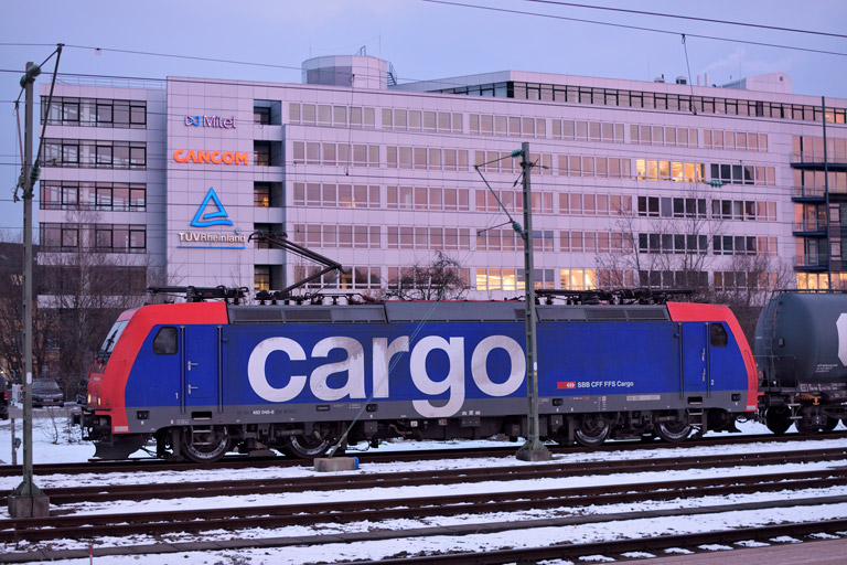 482 048 bei km 15,6 (Februar 2018)