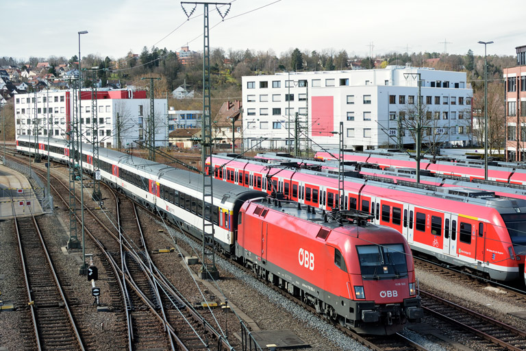&Ouml;BB 1116 188 mit IC 282 bei km 16,0 (M&auml;rz 2019)