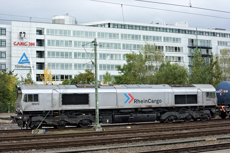 DE 670 bei km 15,6 (Oktober 2019)