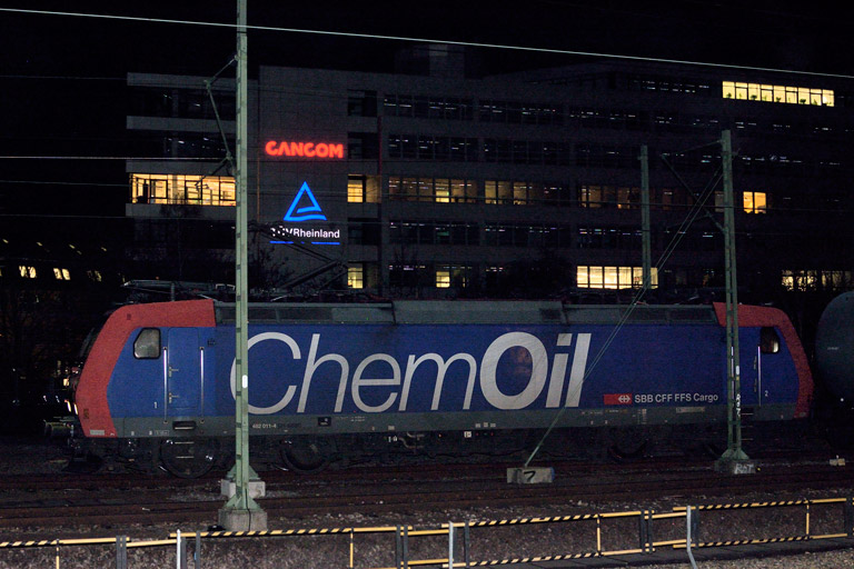 482 011 bei km 15,6 (Dezember 2019)