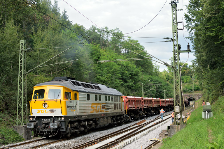 SGL V300.18 bei km 18,0 (September 2019)