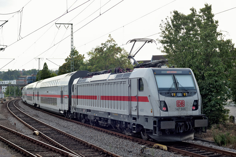 147 566 bei km 15,8 (August 2020)