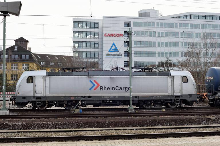 187 077 bei km 15,6 (Januar 2020)