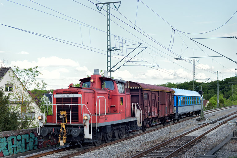 363 689 bei km 16,8 (April 2020)