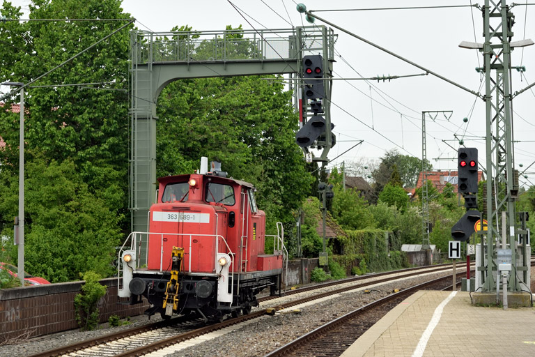 363 689 bei km 16,6 (April 2020)