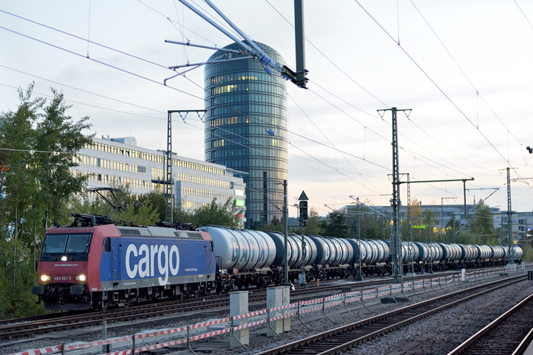 482 021 bei km 15,6 (Oktober 2020)