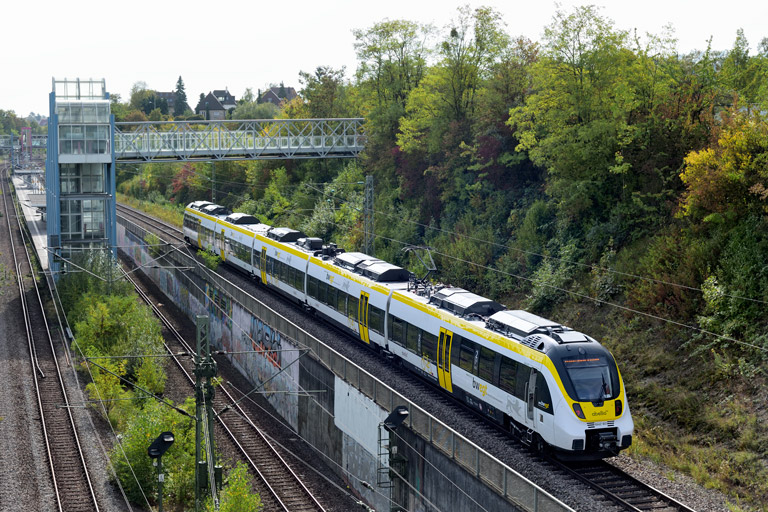 Abellio 8442 801 als DbZ 92138 bei km 14,0 (Oktober 2020)