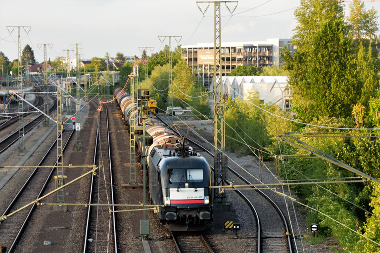ES 64 U2-007 bei km 15,8 (Mai 2020)